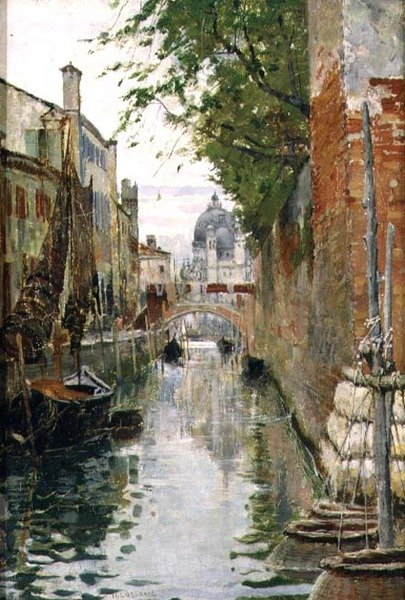 Santa Maria della Salute by William (after) Logsdail