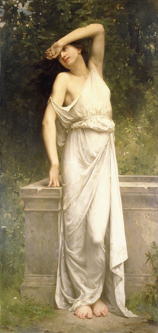 A Classical Beauty by a Well by William Adolphe Bouguereau