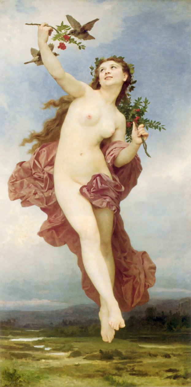 Day by William Adolphe Bouguereau