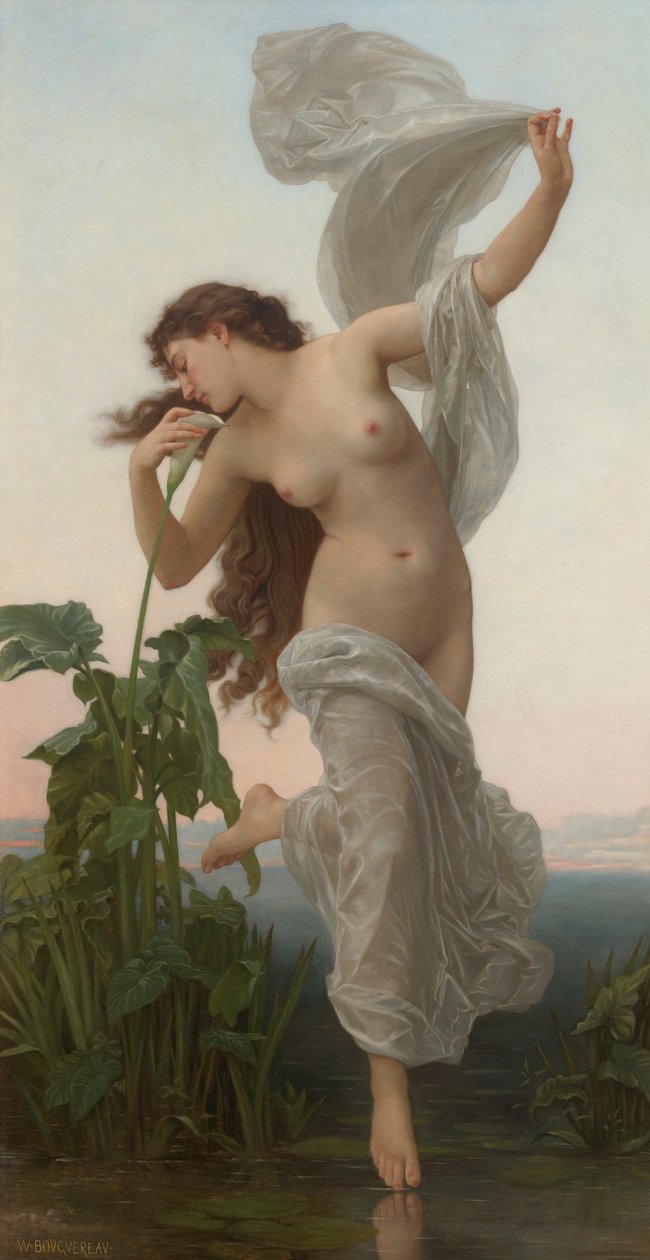 The Dawn (Reduction) by William Adolphe Bouguereau