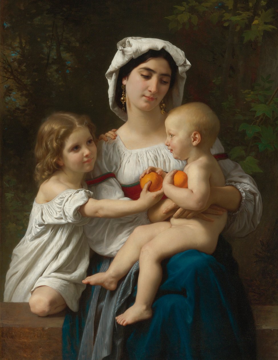 The Oranges by William Adolphe Bouguereau