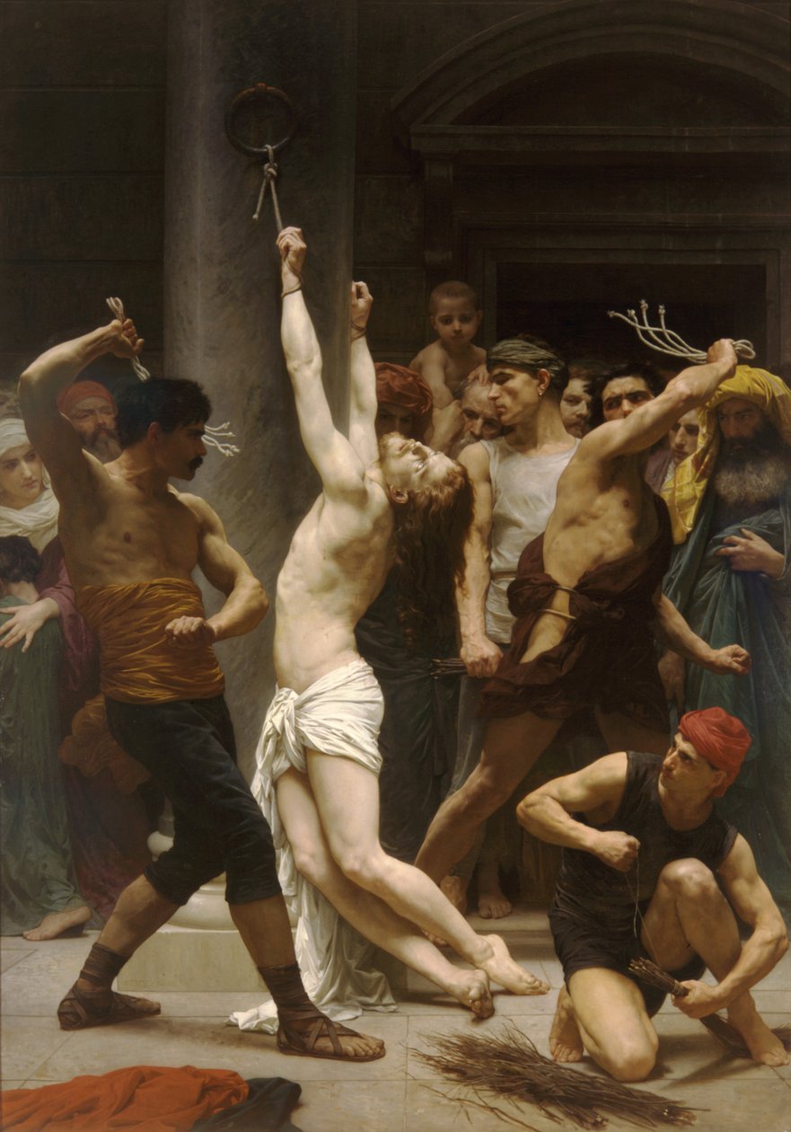 The Flagellation of Christ by William Adolphe Bouguereau