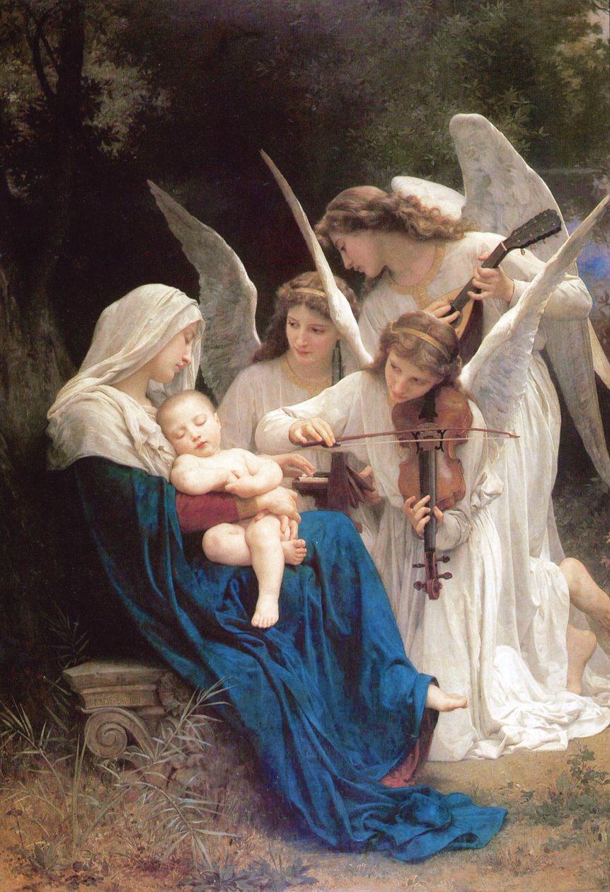 The Virgin of the Angels by William Adolphe Bouguereau