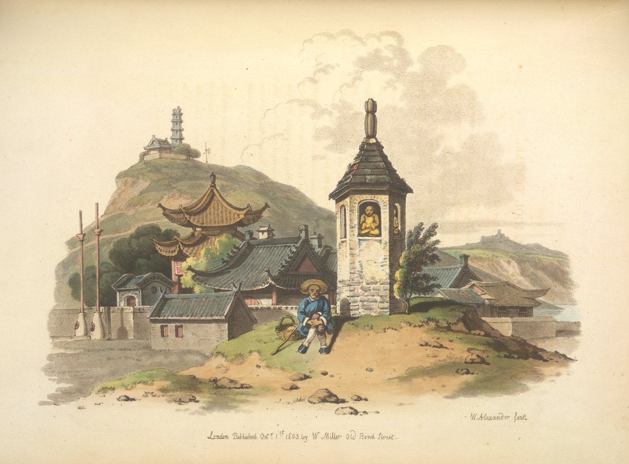 A small idol temple by William Alexander