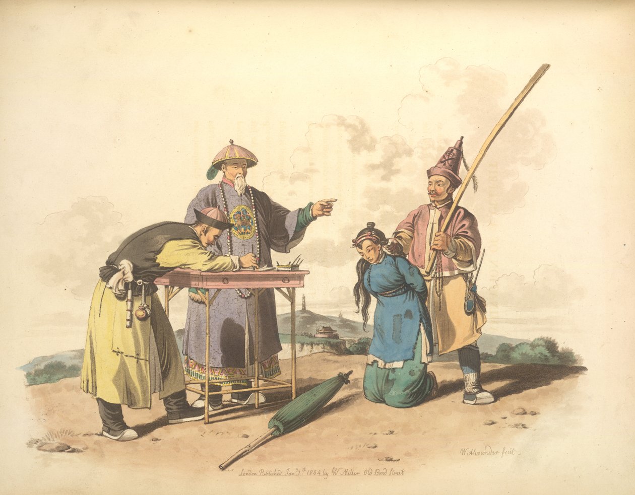 Examination of a culprit by William Alexander