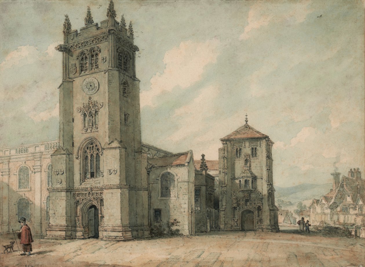 Macclesfield Church by William Alexander