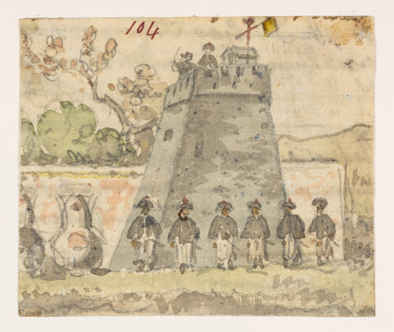 WD 959 section 1 f.104 by William Alexander
