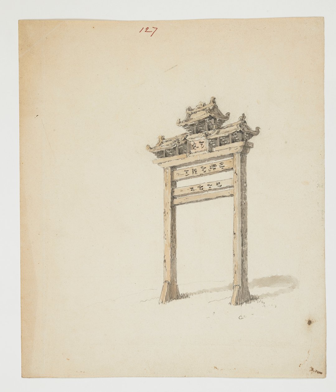 WD 961 f.127 by William Alexander