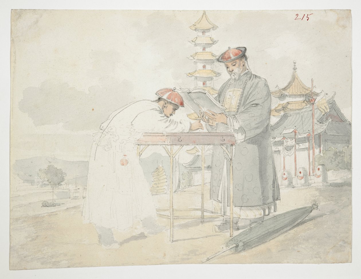 WD 961 f.215 by William Alexander
