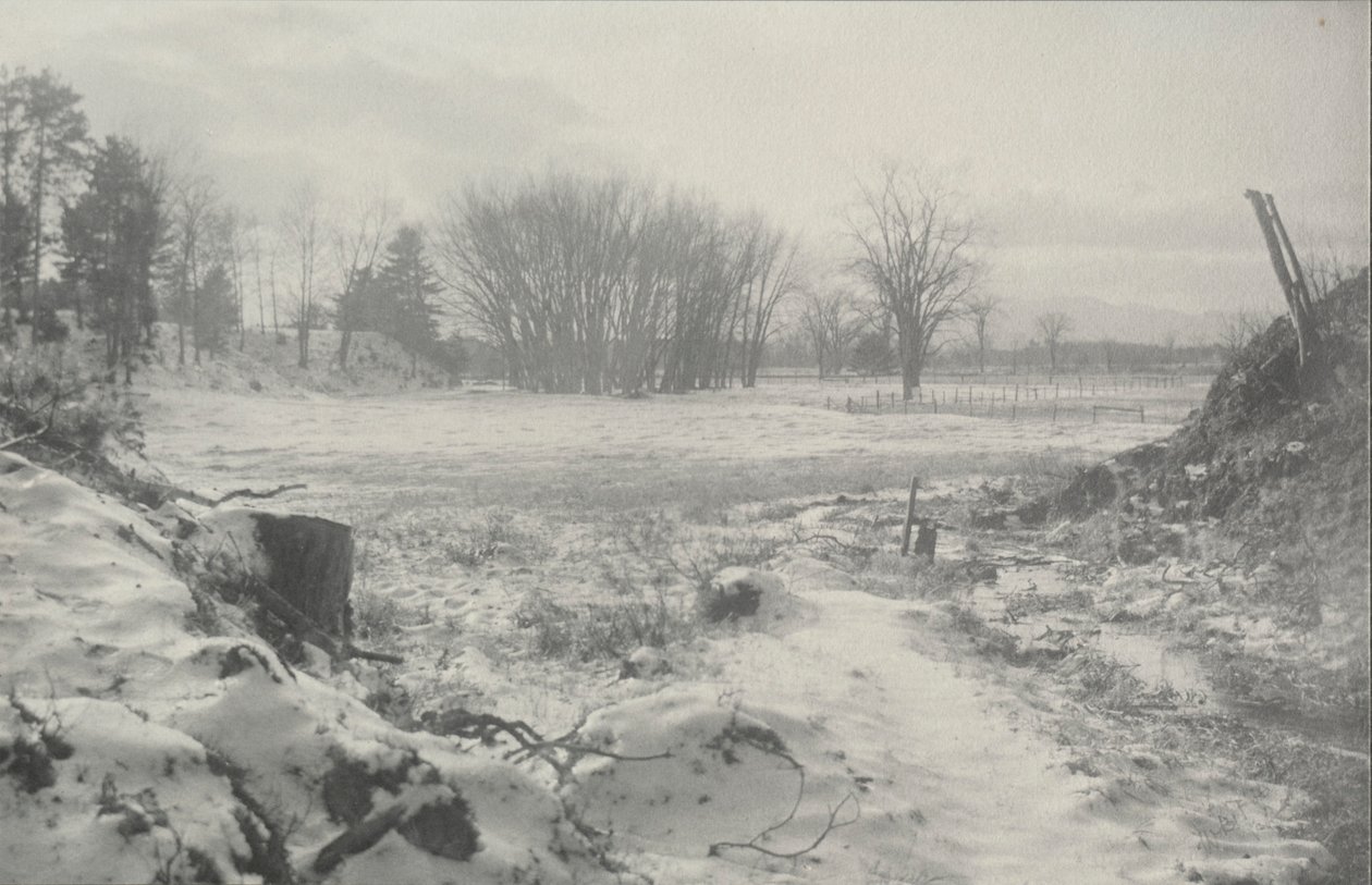 Untitled Winter Landscape, c. 1900 by William B. Post