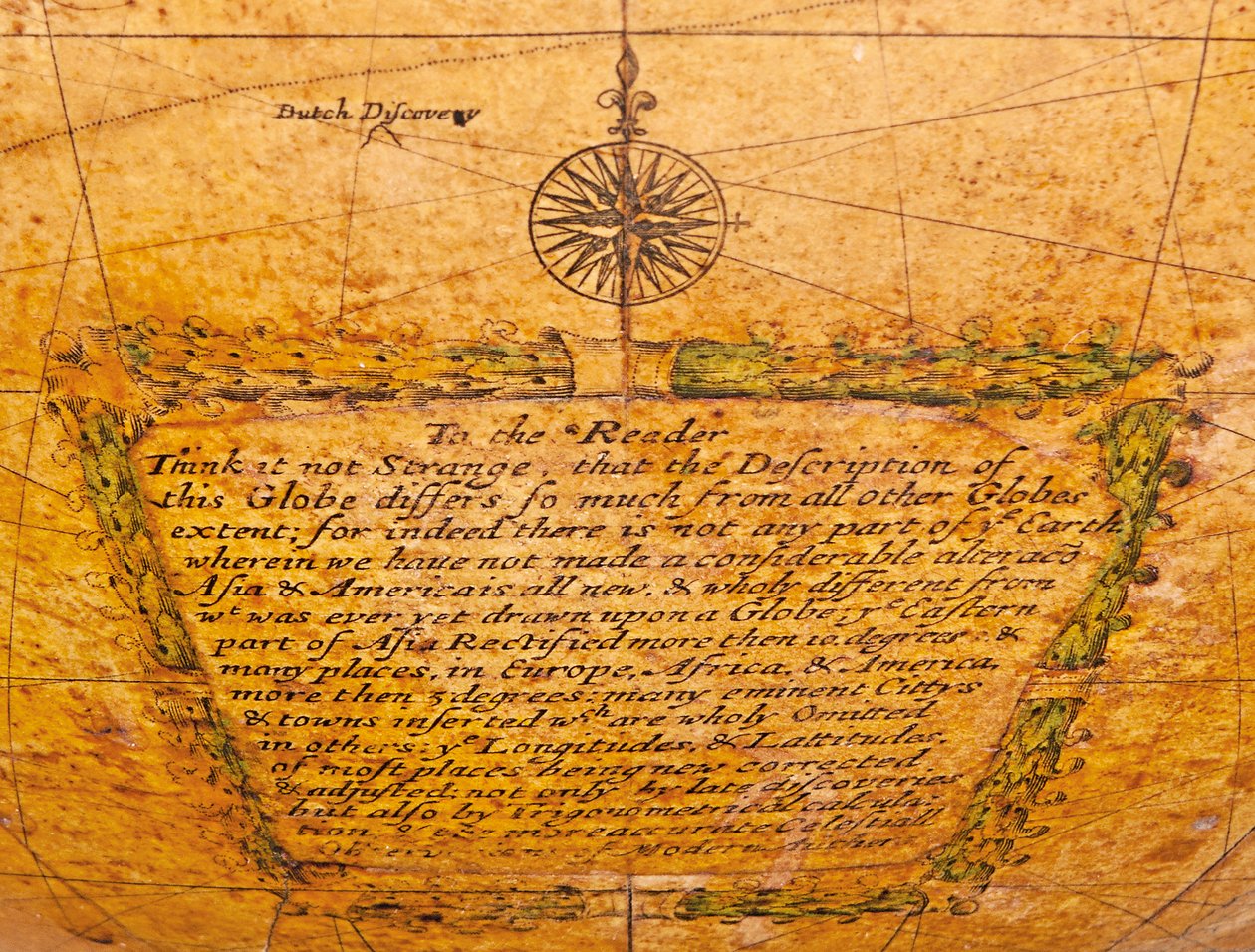Early English Terrestrial Globe by William Berry