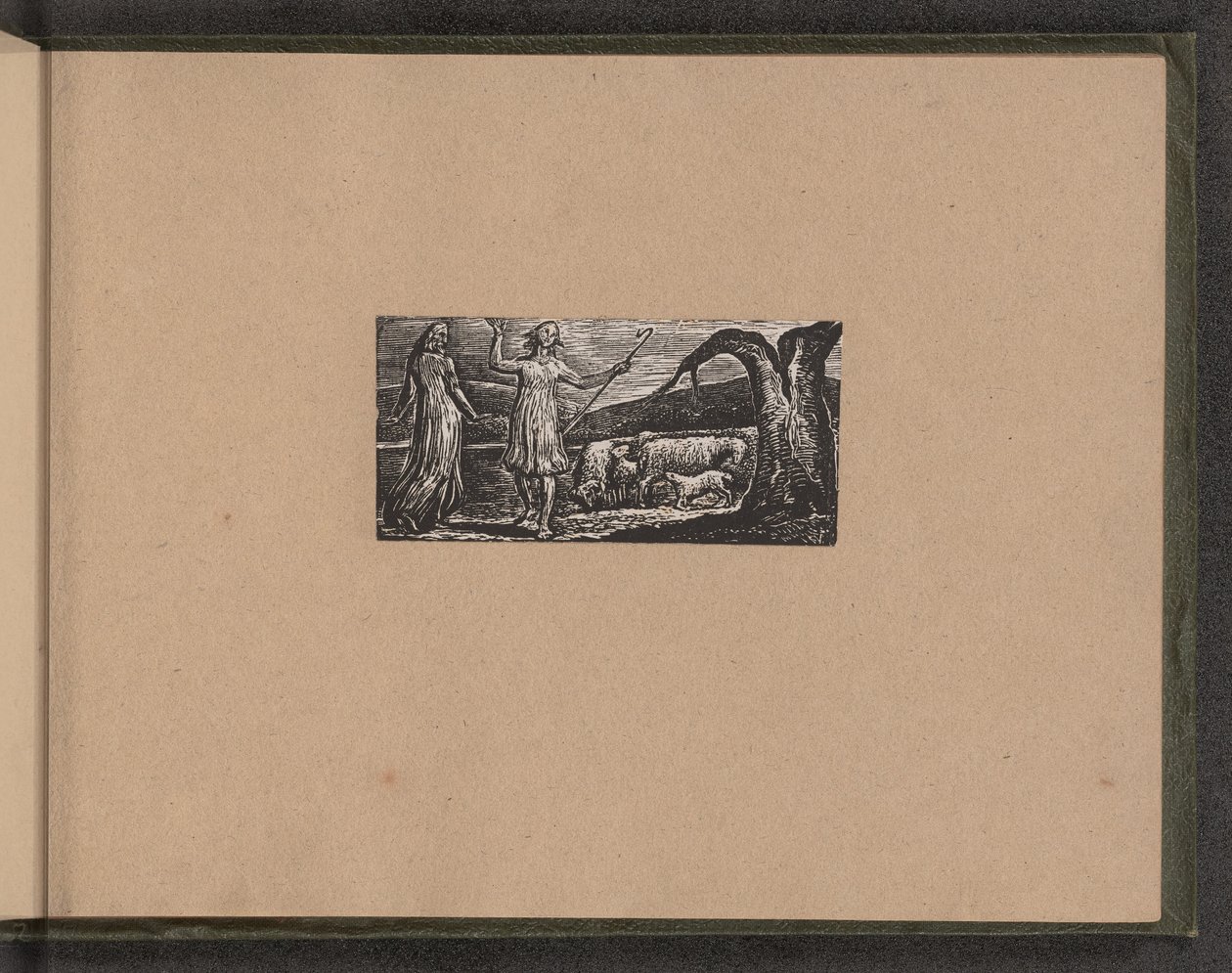 Colinet Departs in Sorrow by William Blake