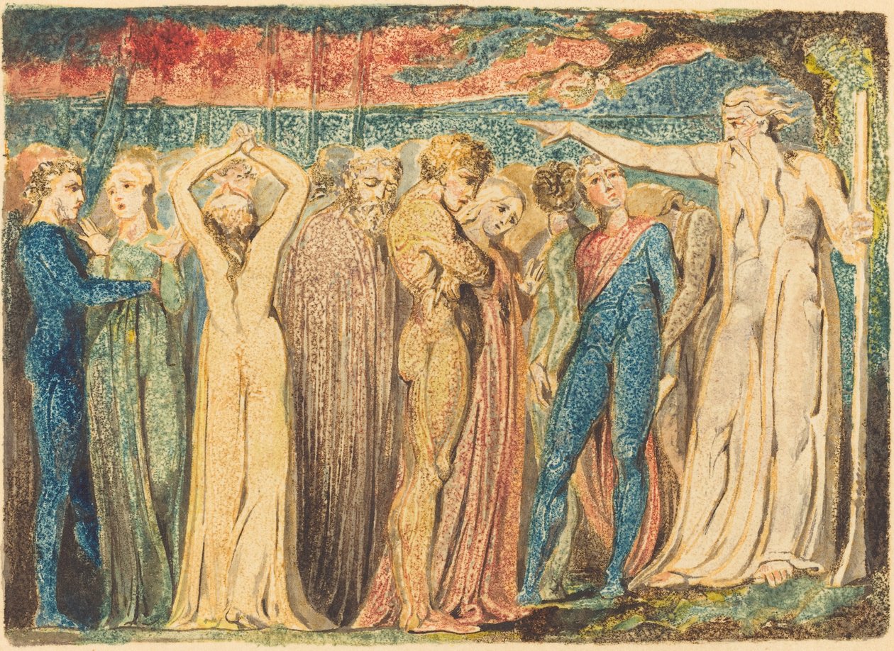 Joseph of Arimathea Preaching to the Britons by William Blake