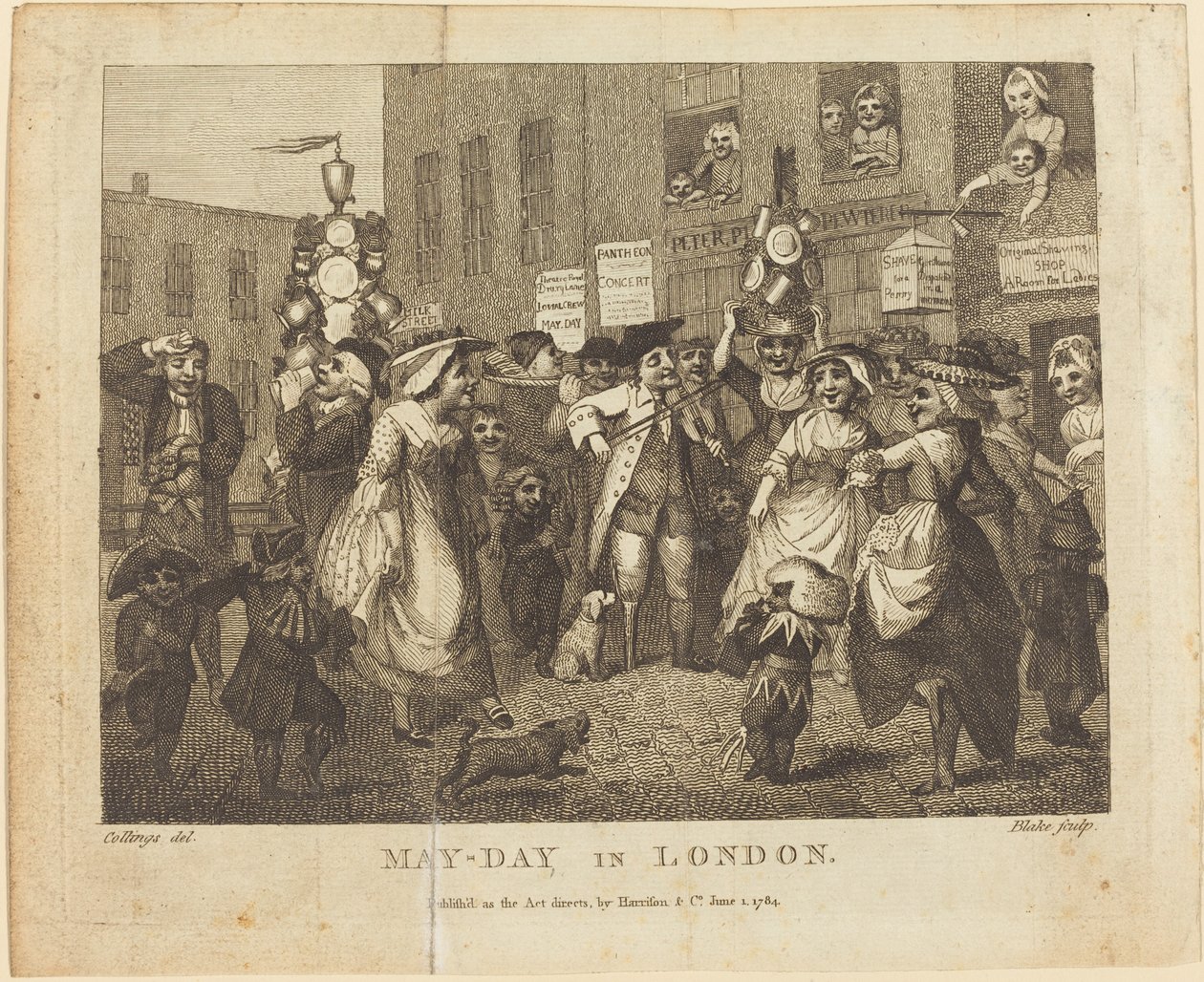 May-Day in London by William Blake