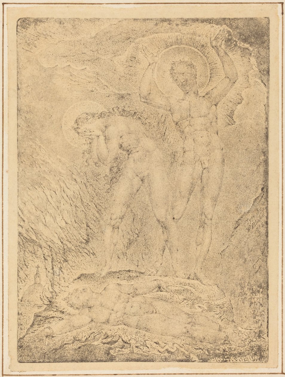 The Chaining of Orc by William Blake