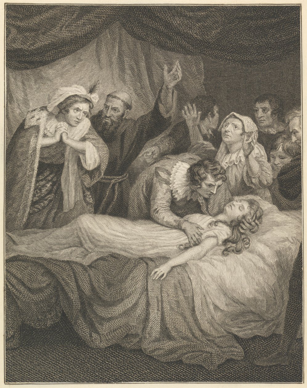 The Death of Juliet by William Blake
