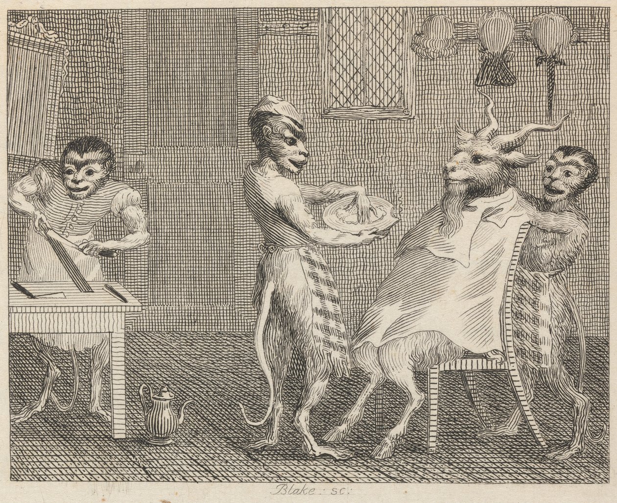 The Goat Without a Beard by William Blake