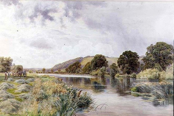 Haymaking by William Bradley