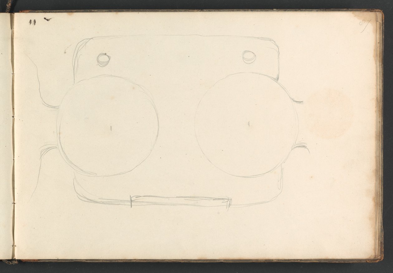 Sketch of an Unknown Device by William Brockedon