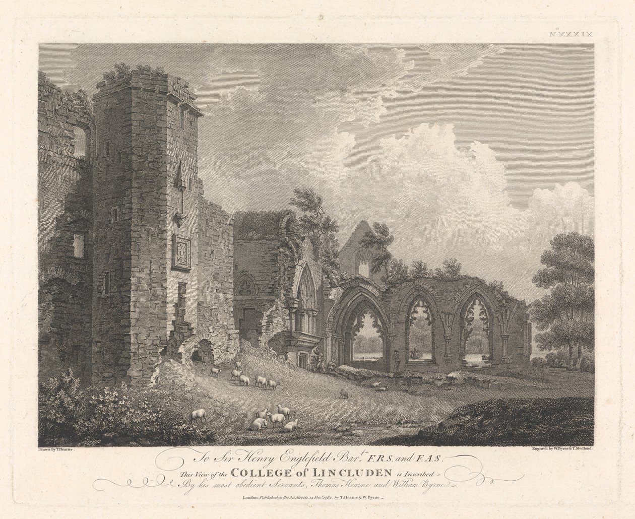 The Ruins of the College of Lincluden by William Byrne