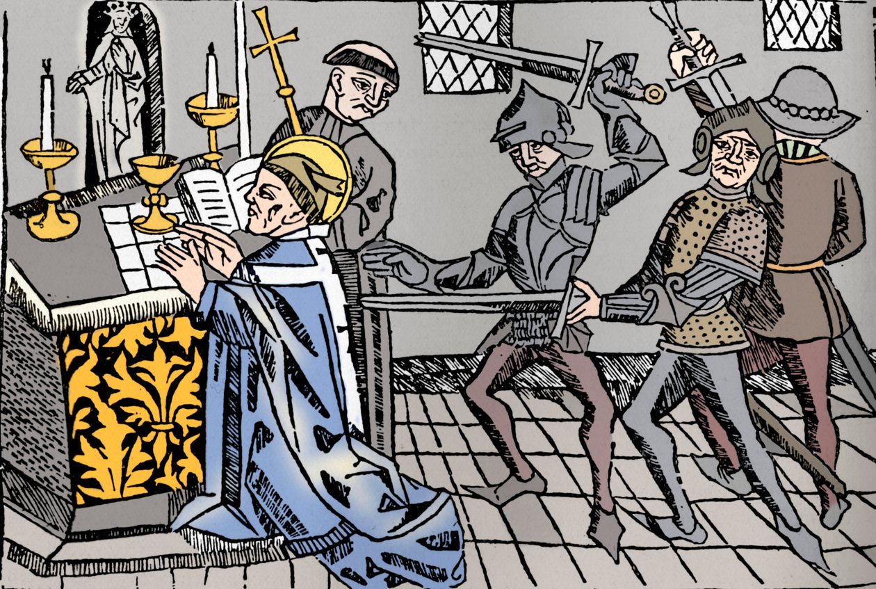Martyrdom of St. Thomas of Canterbury by William Caxton