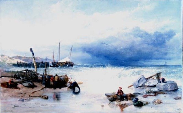 On the Coast of Brittany by Clarkson Frederick Stanfield
