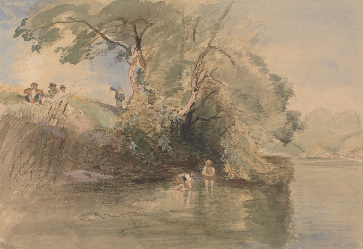 Paddling by William Collins