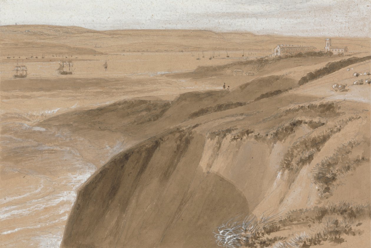 Exmouth, Devon by William Daniell