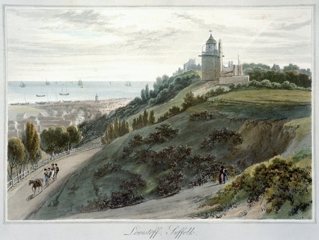 Lowestoft, Suffolk by William Daniell