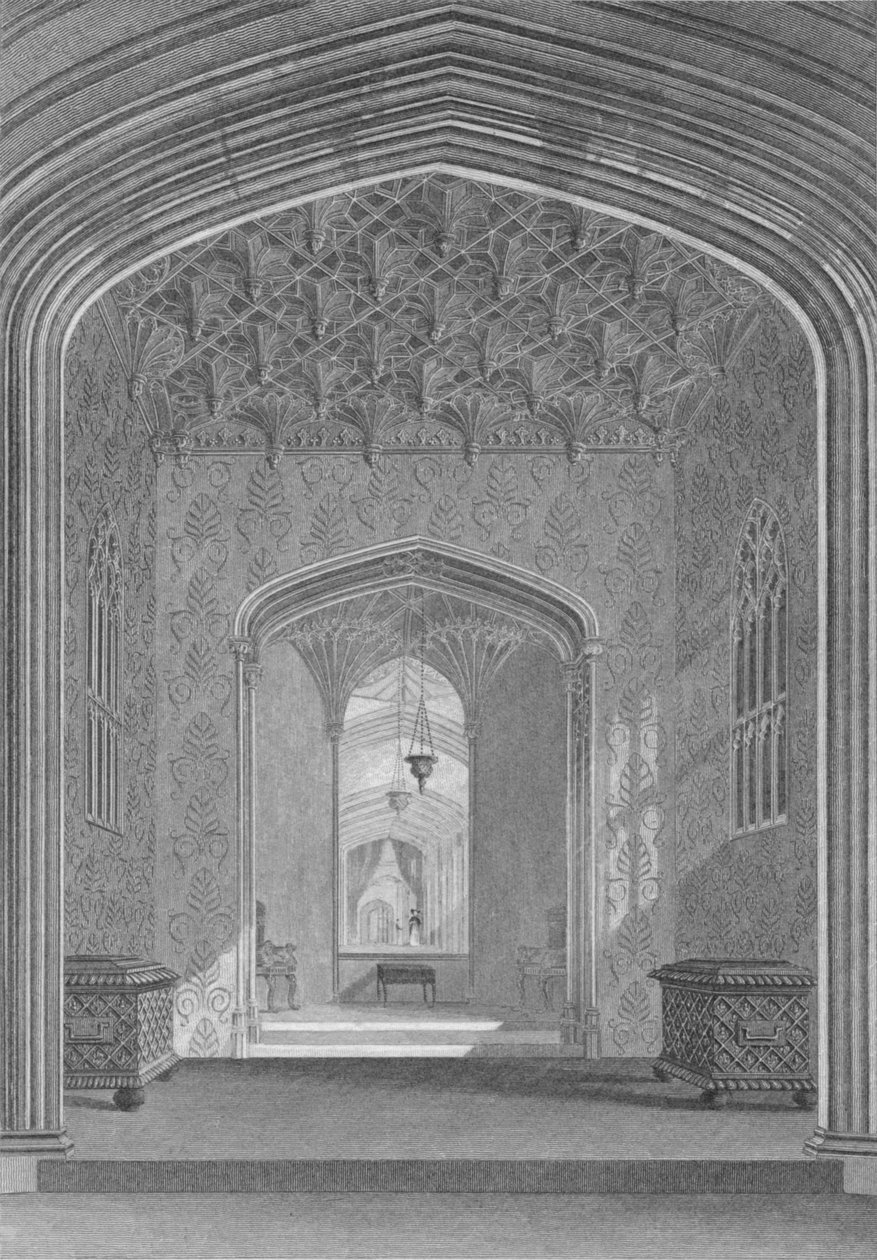 Fonthill Abbey, The Oratory by William Deeble