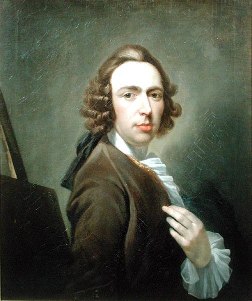 Self Portrait, c.1750 by William Delacour