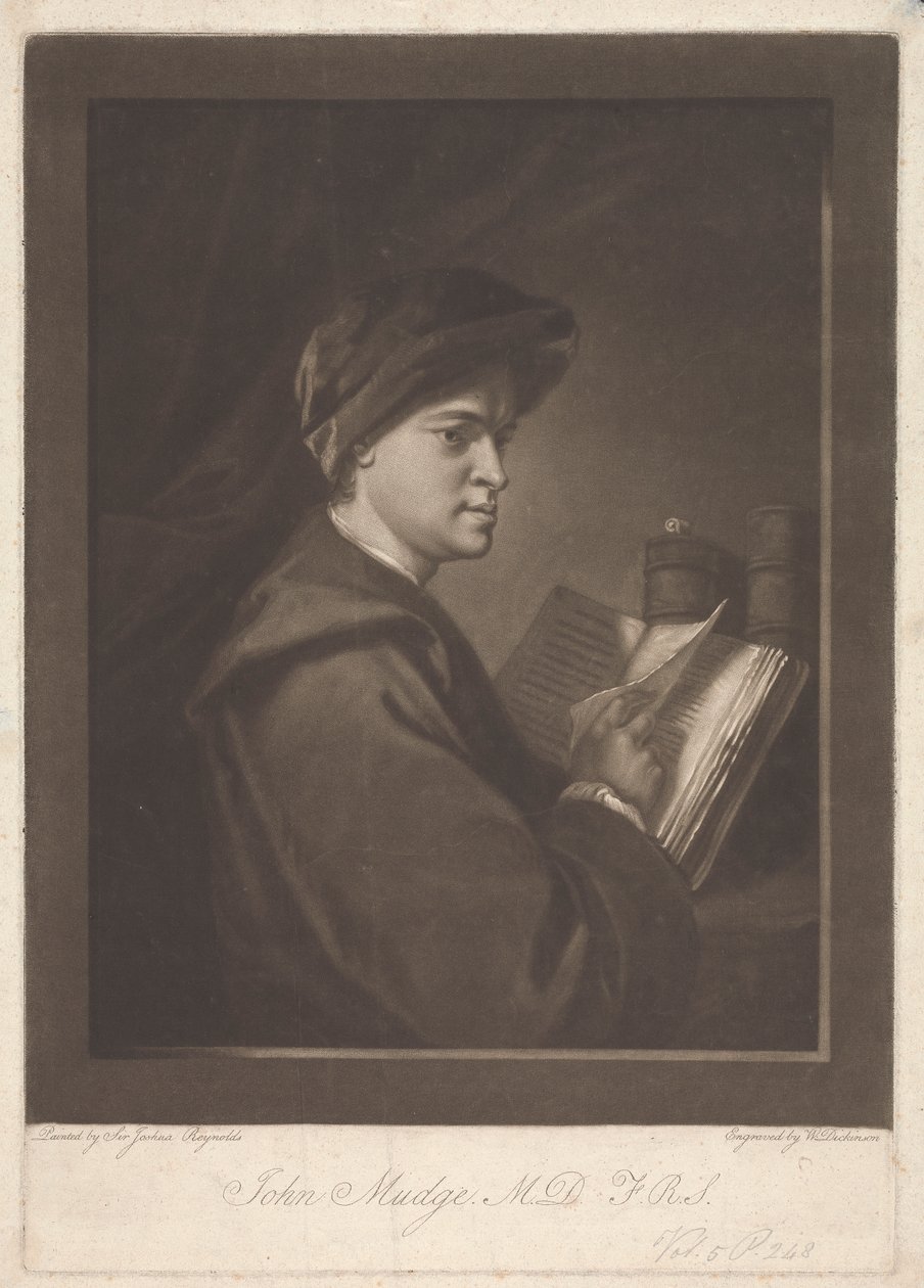 John Mudge M.D. by William Dickinson