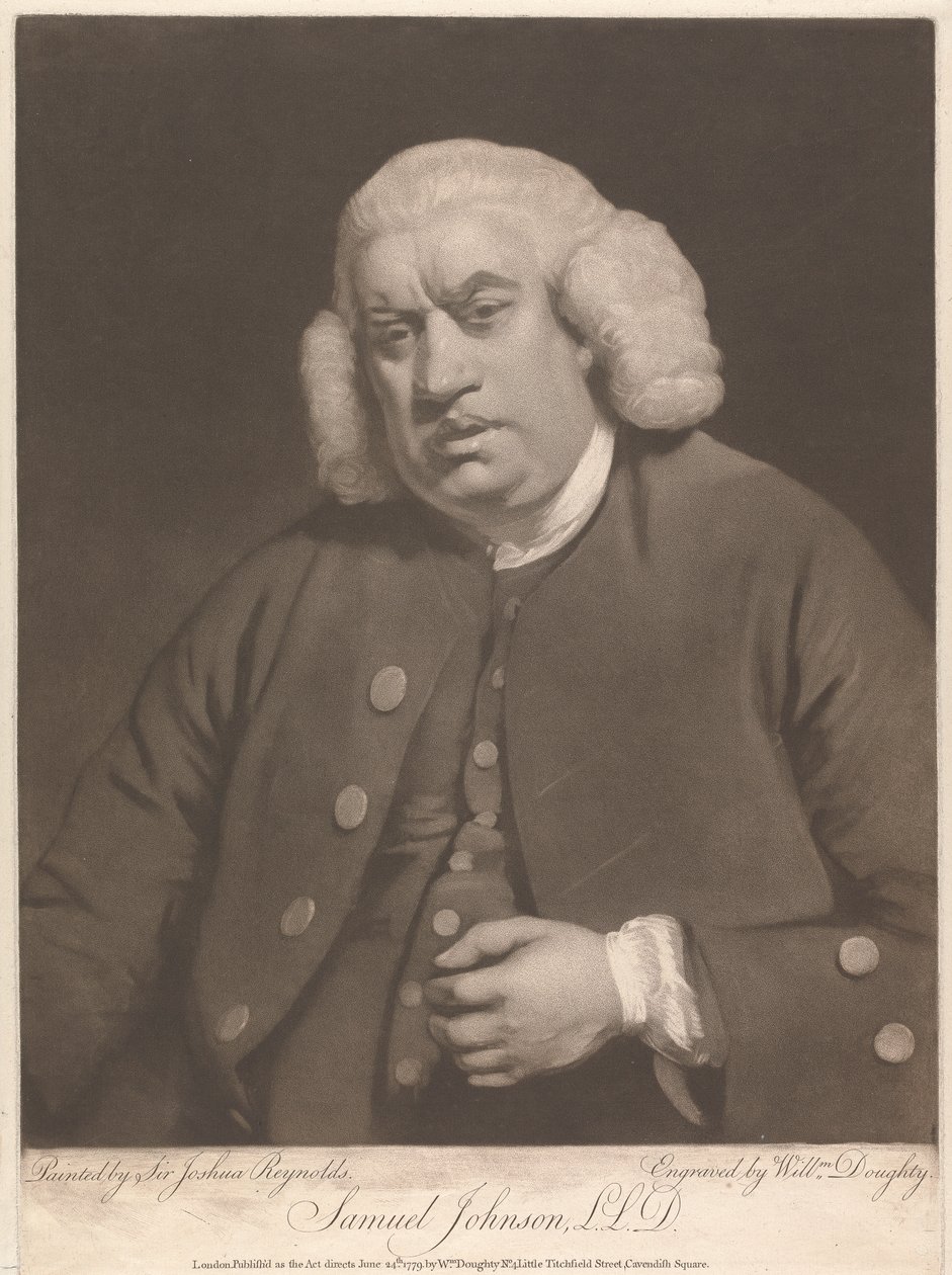 Samuel Johnson, L. L. D. by William Doughty