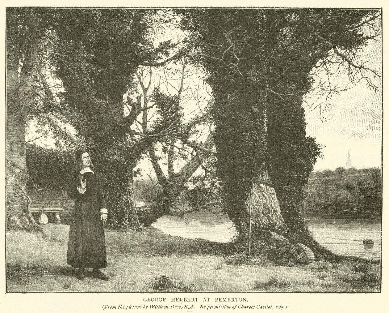 George Herbert at Bemerton by William Dyce