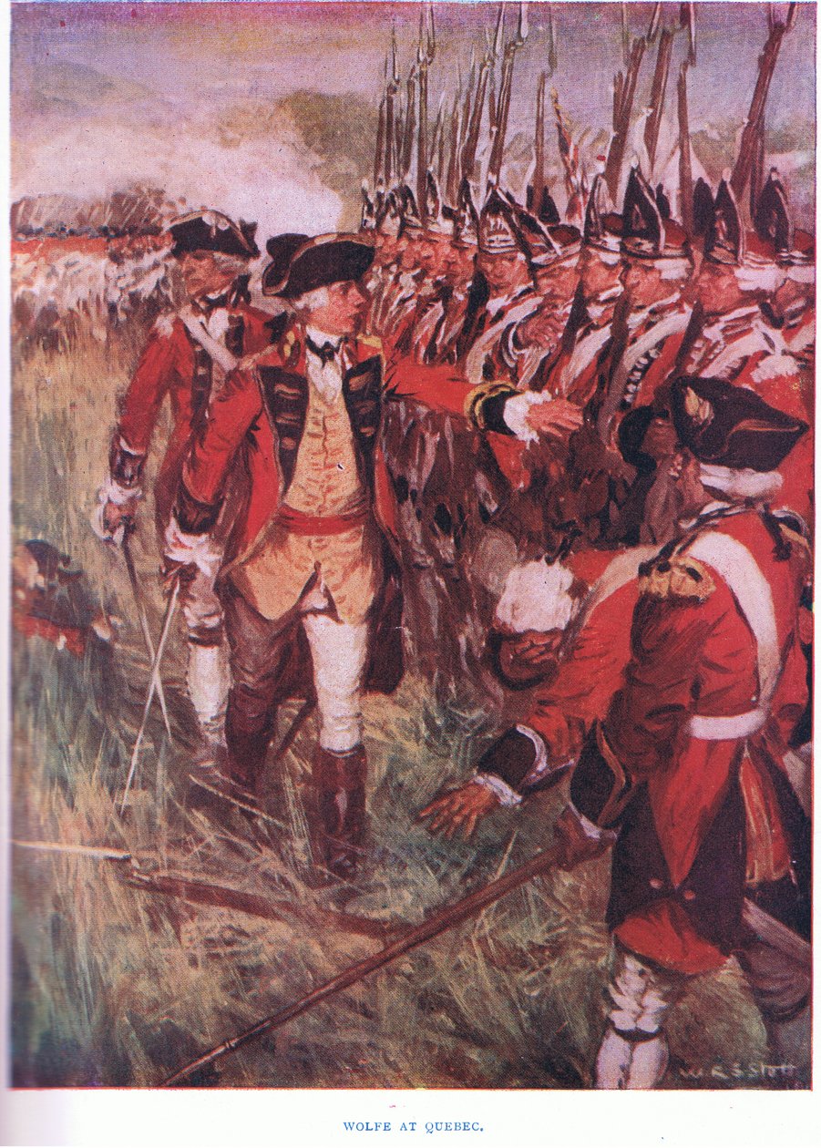Wolfe at Quebec 1759 by William Edward Stott