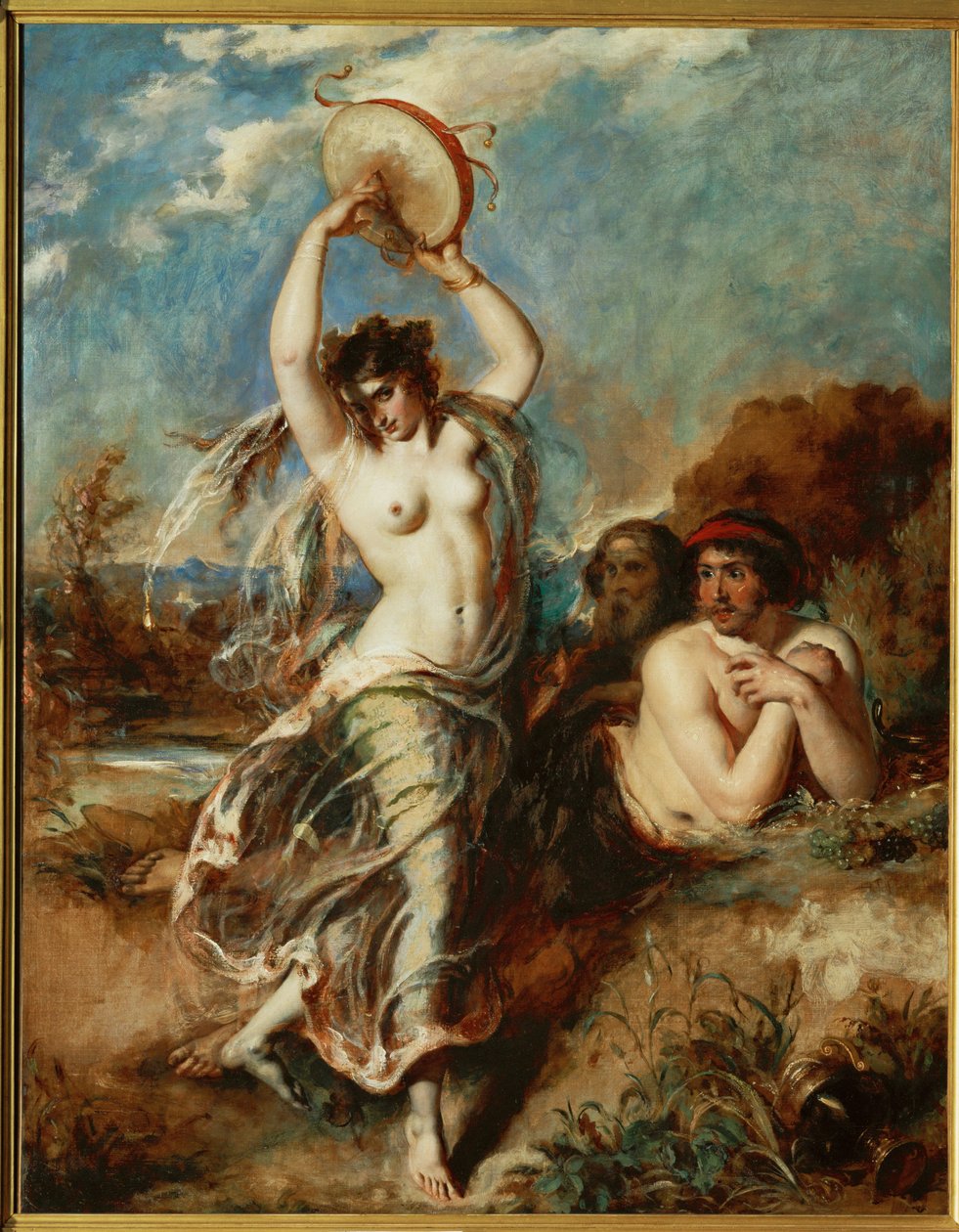 Bacchante with Tambourine by William Etty