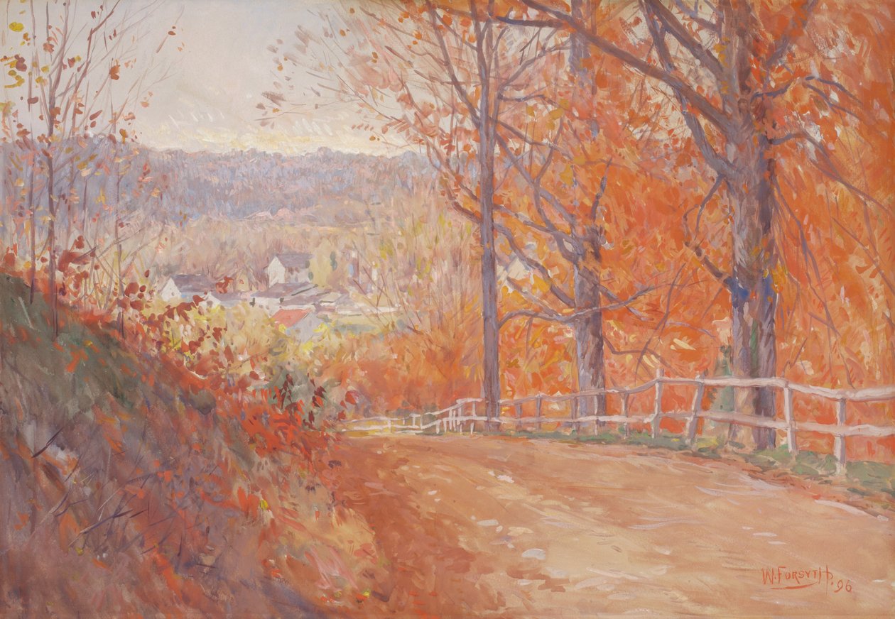 Road in Autumn by William Forsyth