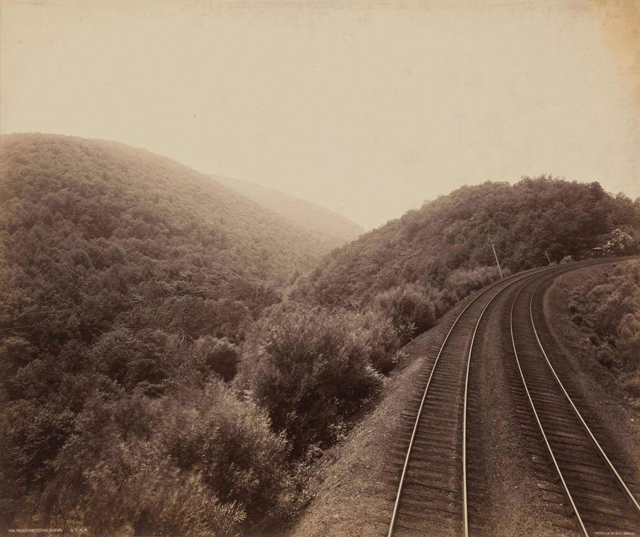 Musconetcong Curve by William H. Rau