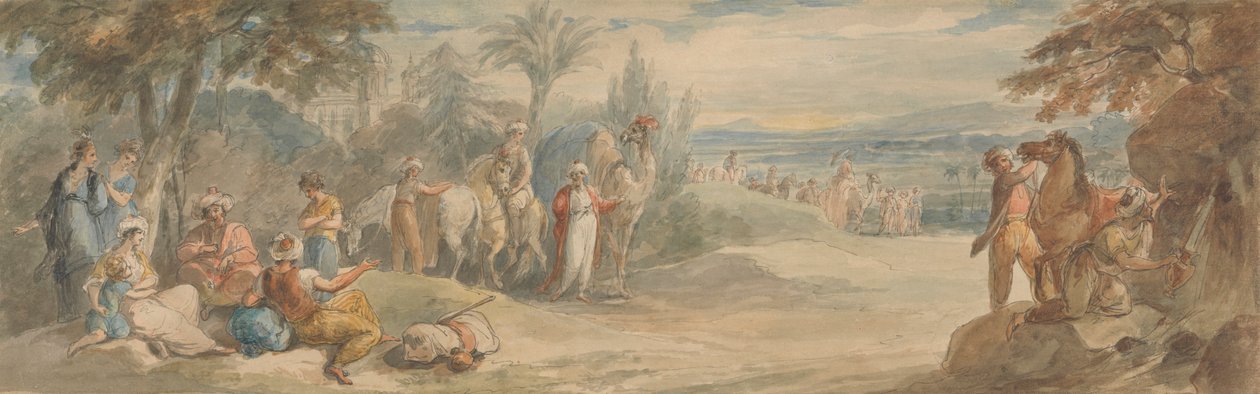 Travellers in Turkey by William Hamilton