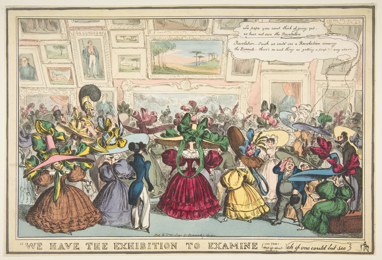 We Have the Exhibition to Examine by William Heath