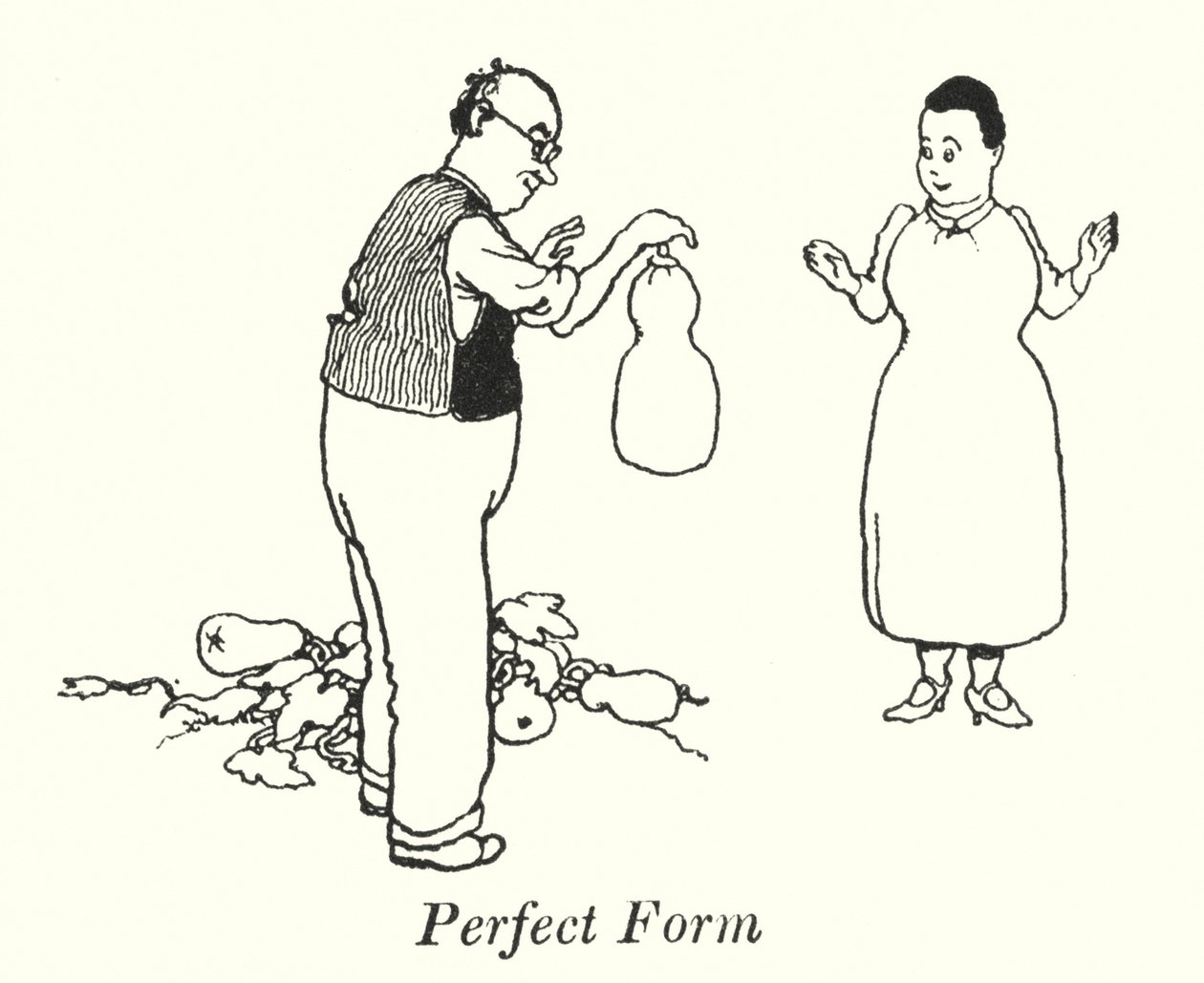 Perfect Form by William Heath Robinson