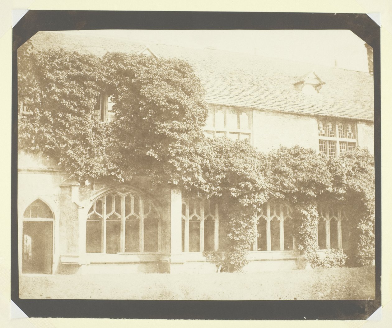 Cloisters of Lacock Abbey by William Henry Fox Talbot