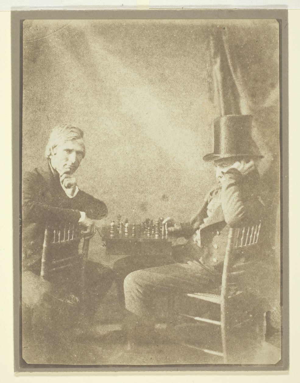 The Chess Players by William Henry Fox Talbot