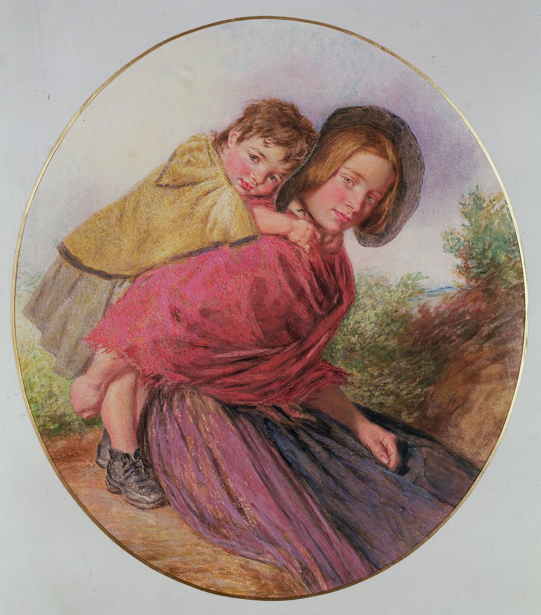 Mother and Child by William Henry Hunt