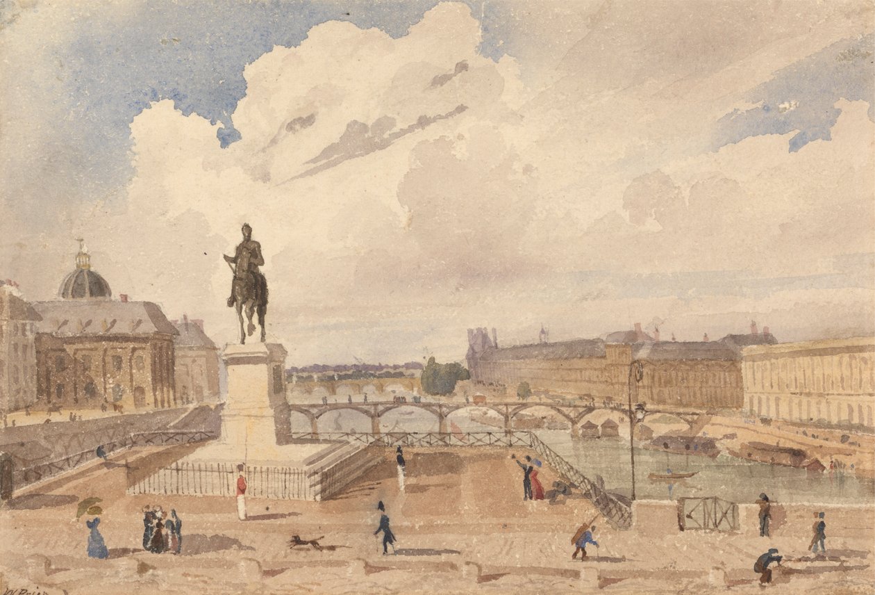 View from the Pont Neuf by William Henry Lake Price