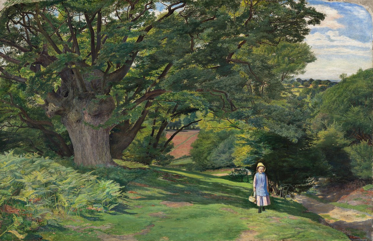 Hayes Common by William Henry Millais