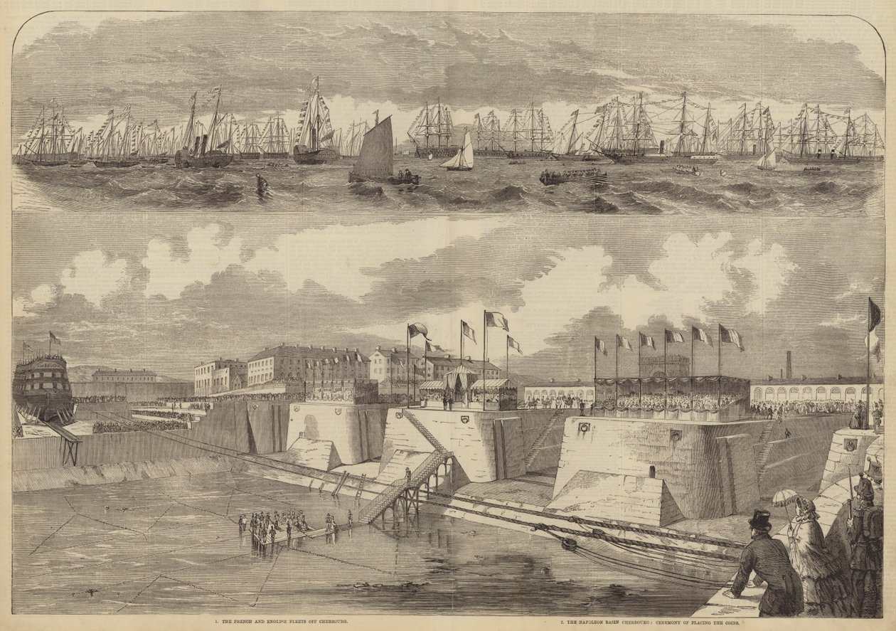 Sketches of Cherbourg by William Henry Prior