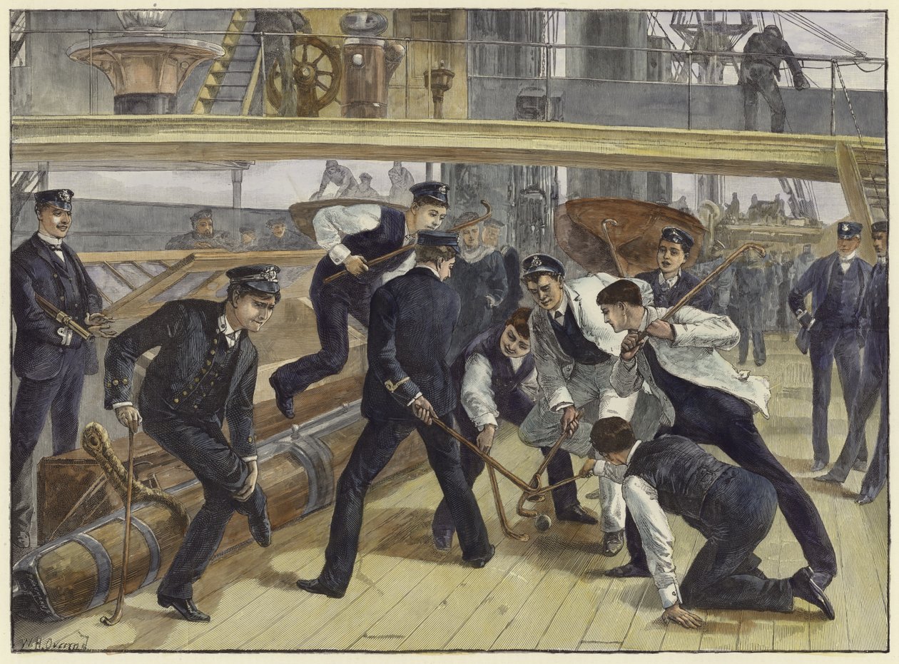 Life on Board a Man-of-War by William Heysham Overend