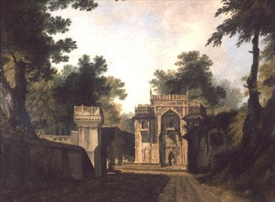Entrance Gateway to a Mosque at Chunagarh by William Hodges