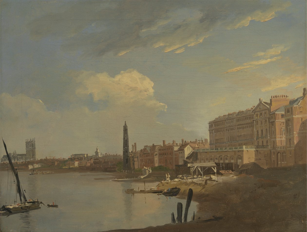 The Thames and the Adelphi by William Hodges